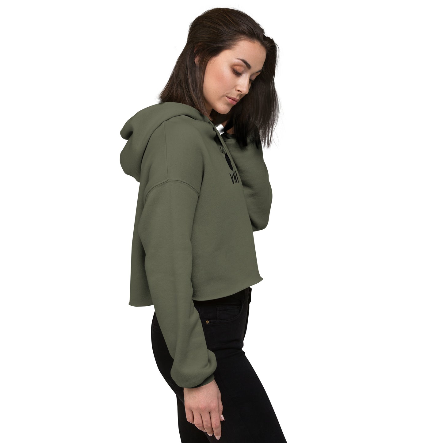 Self-Love The Path Crop Hoodie
